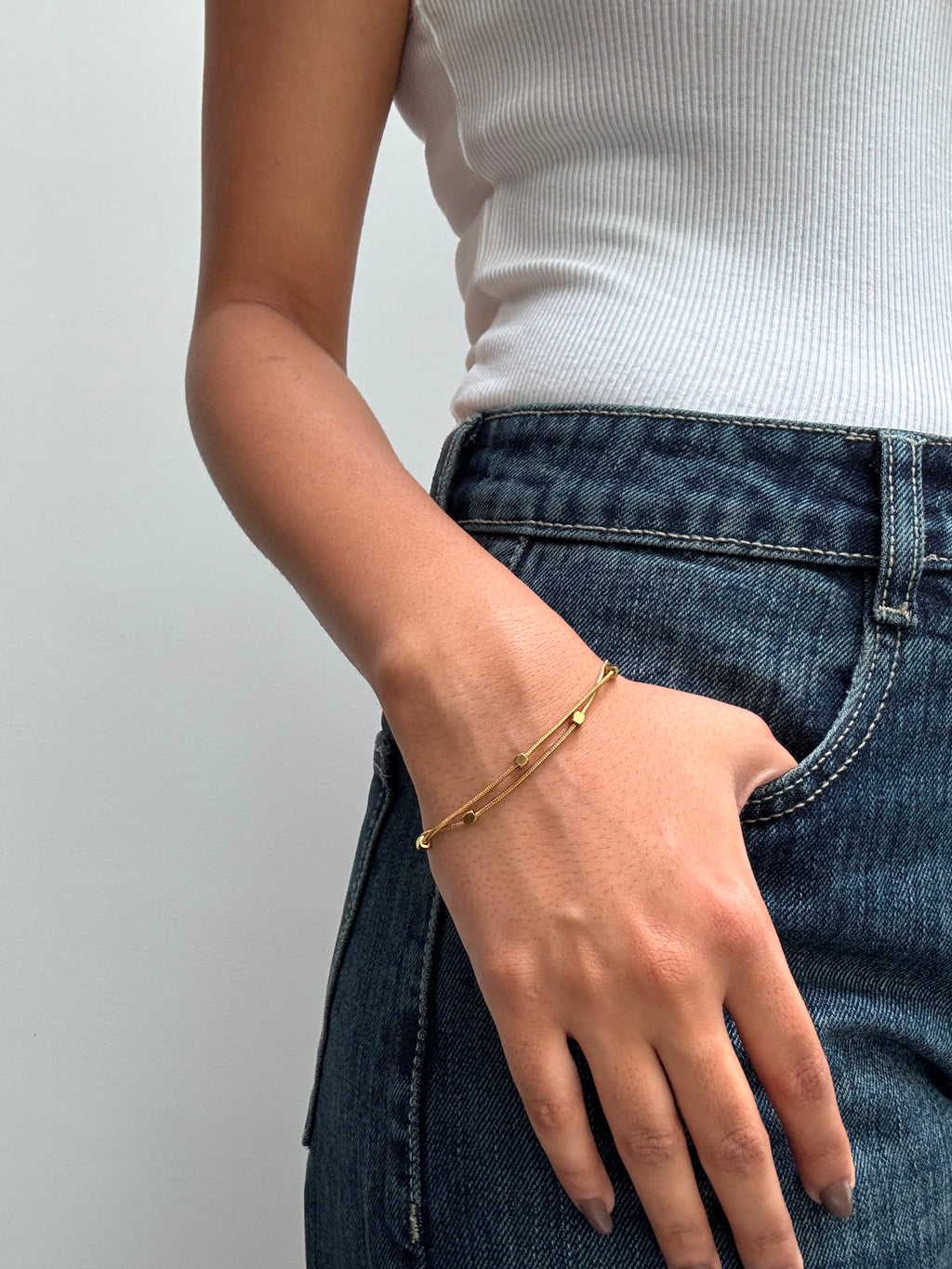 Golden Thread Bracelet