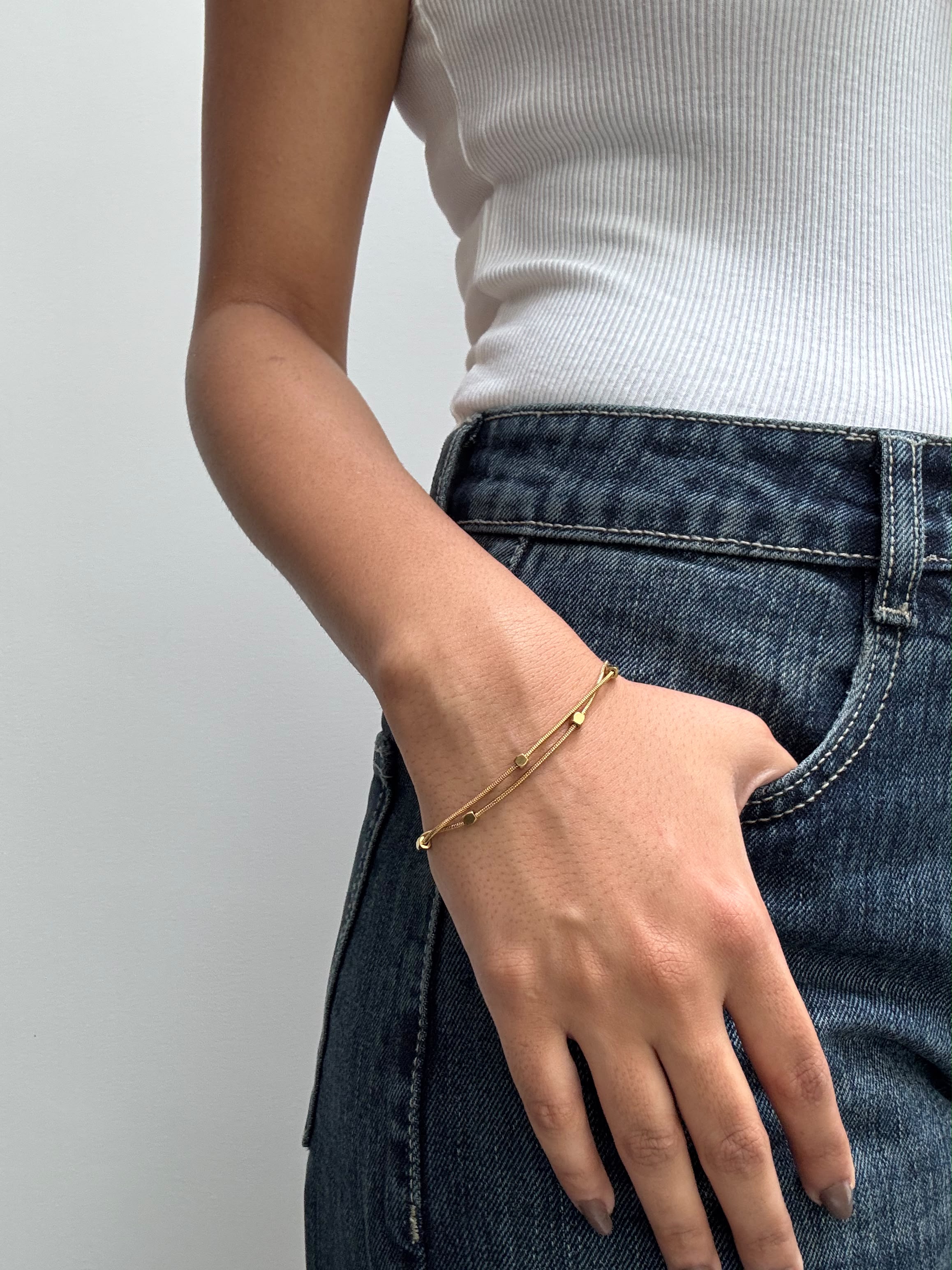 Golden Thread Bracelet