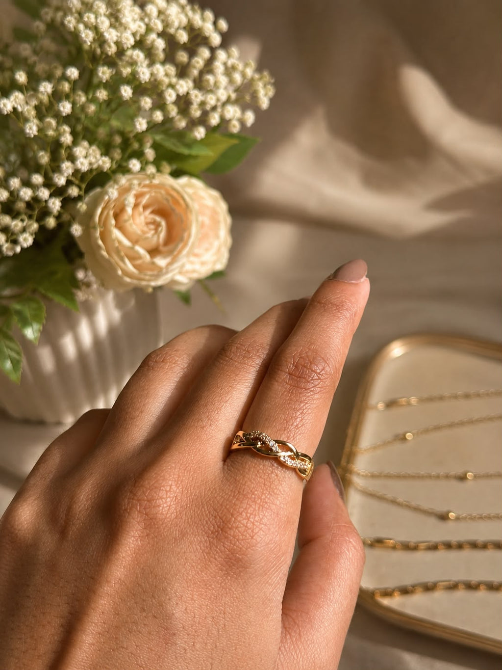 Entwine Adjustable Ring