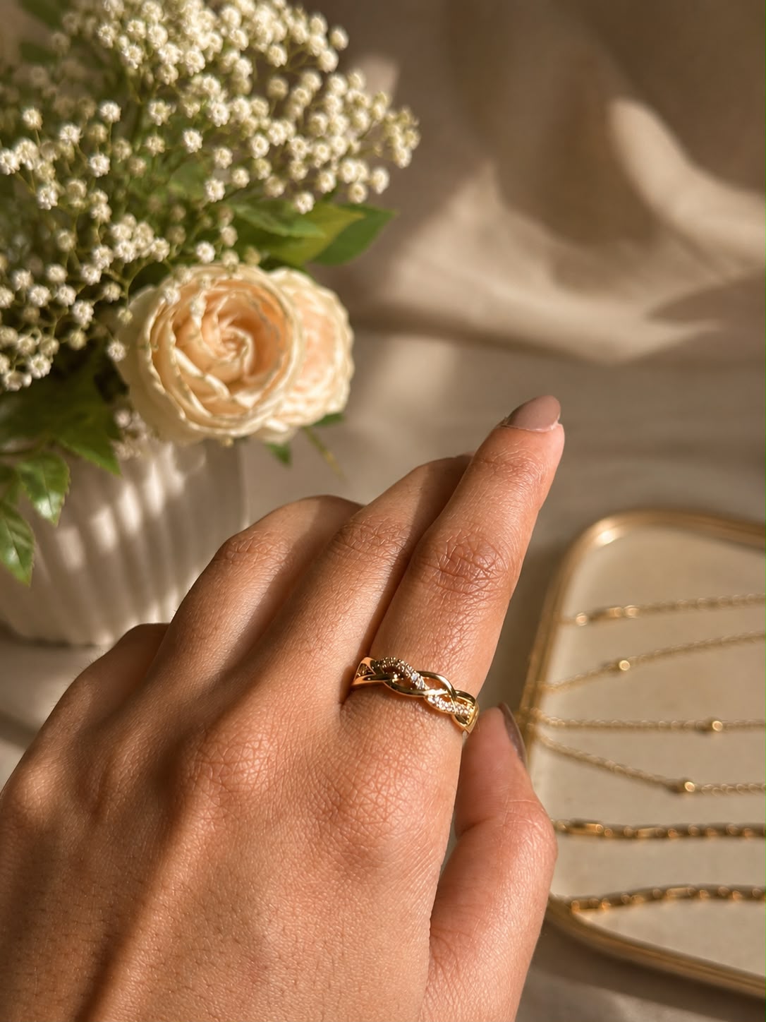 Entwine Adjustable Ring