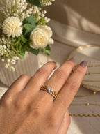 Lucent Solitaire Adjustable Ring