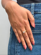 Lucent Solitaire Adjustable Ring