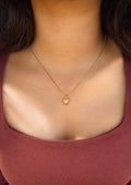 Pearl Heart Glow Necklace