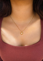 Pearl Heart Glow Necklace