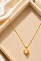 Pearl Heart Glow Necklace