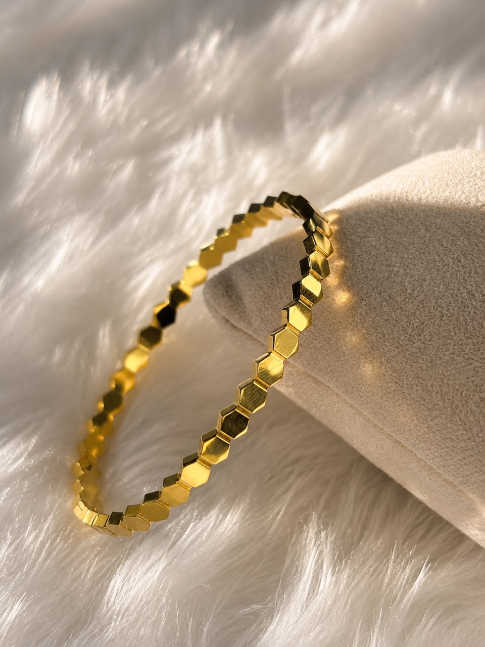 Crystal Cube Bracelet