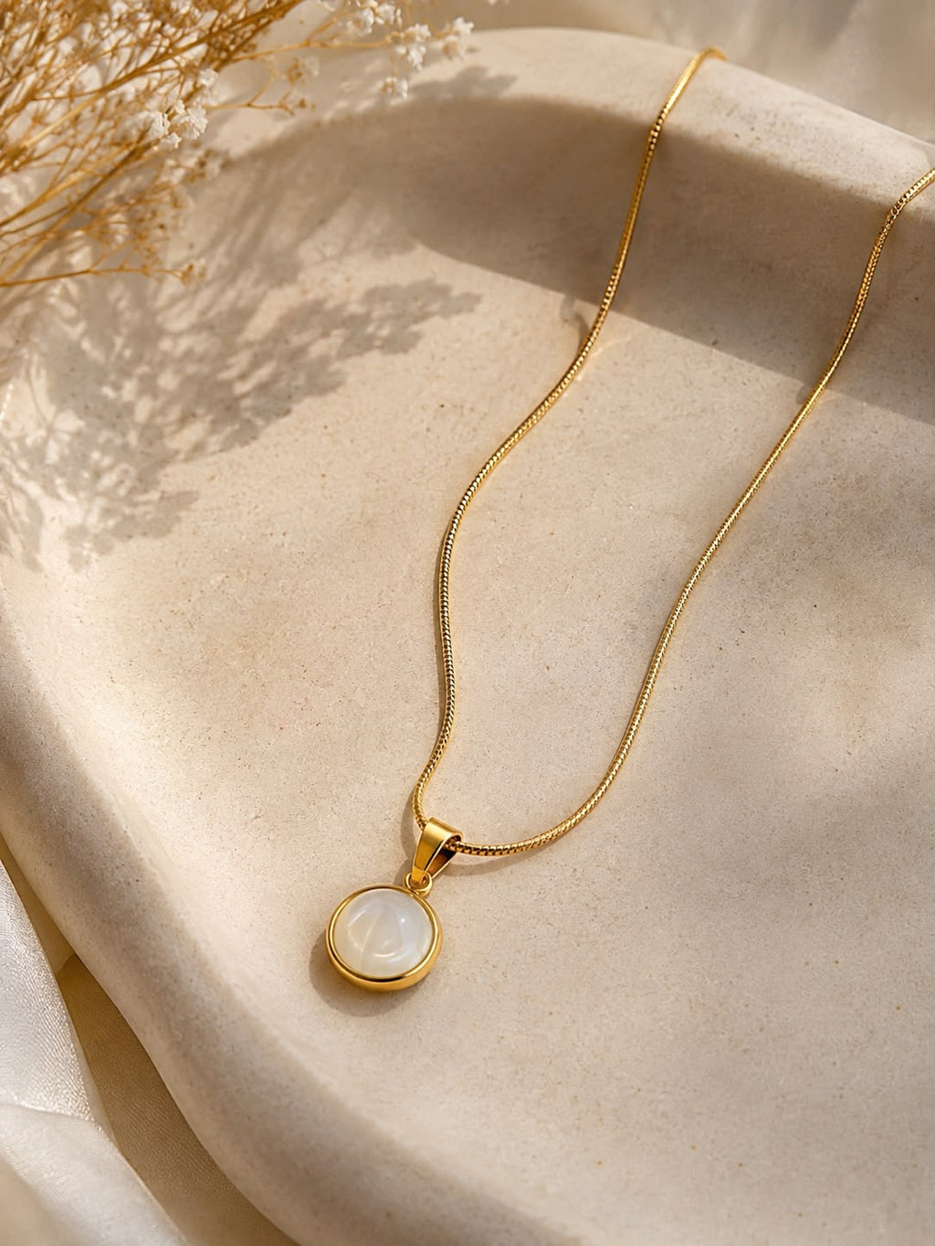 Cloud Stone Necklace
