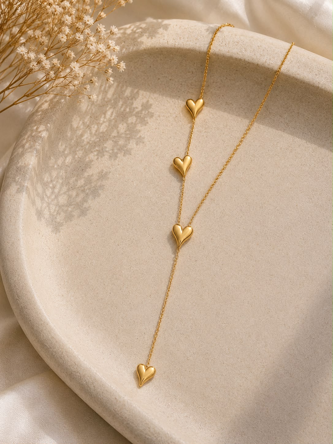 Trinity Hearts Necklace