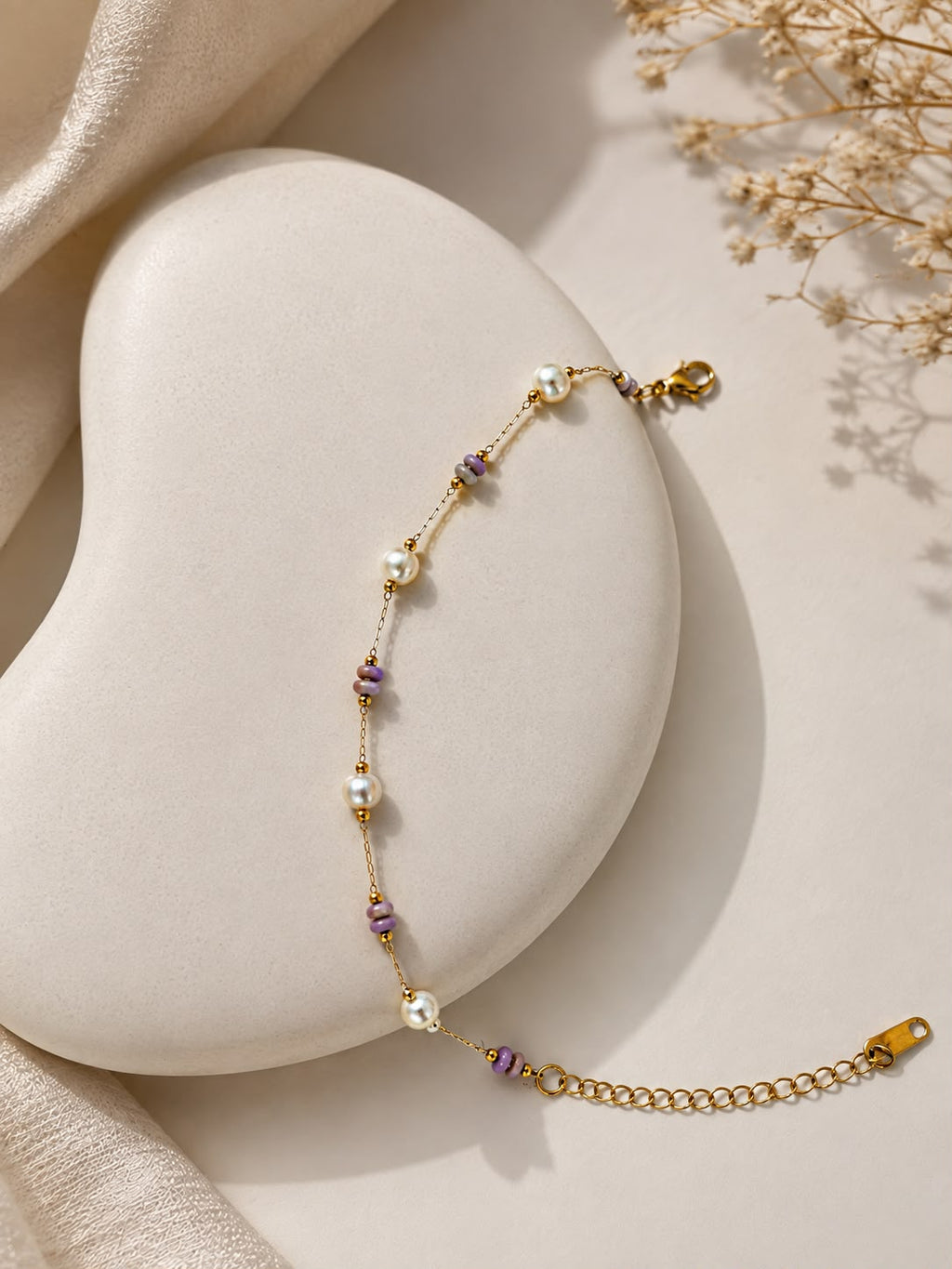 Dew Drop Peral Bracelet